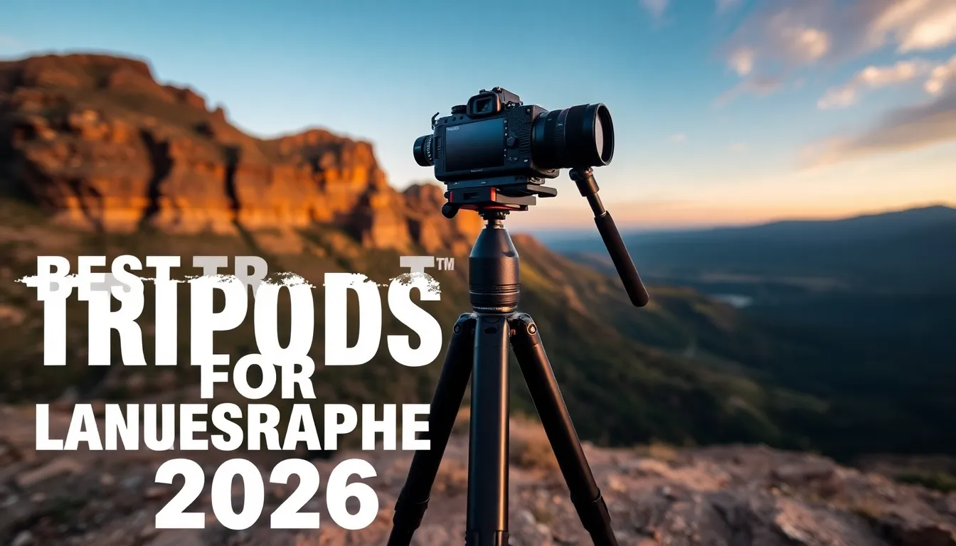 Best Tripods for Landscape Photography in 2026