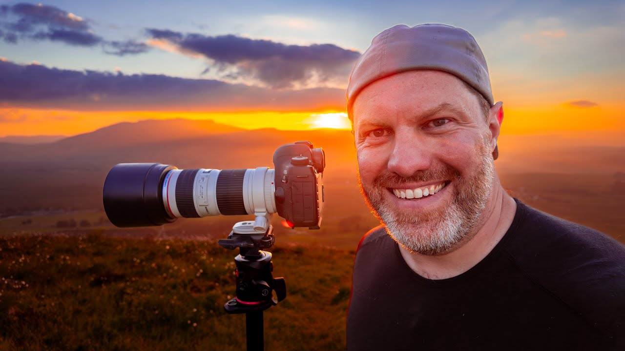 How to Use Lens Compression to Make Wildflowers and Mountains Coexist in One Frame