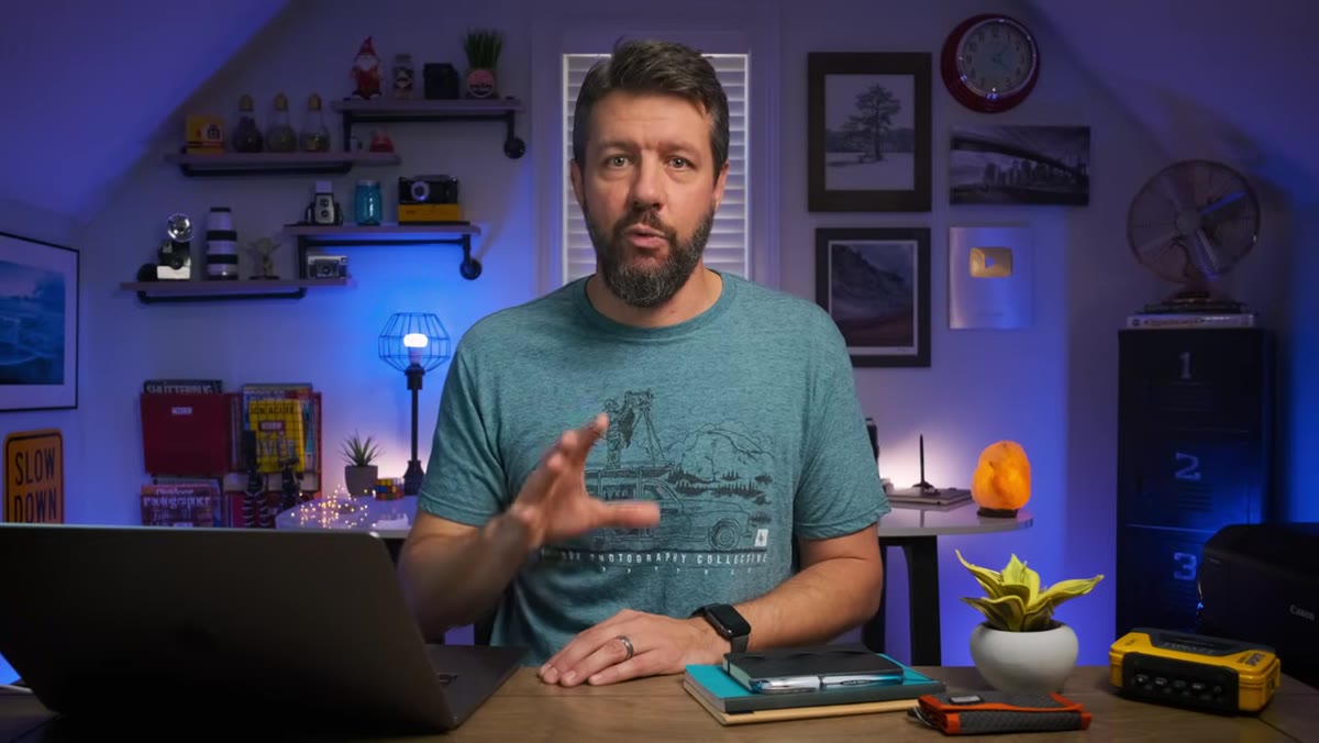 Sky taking up two-thirds of frame versus one-third in same scene