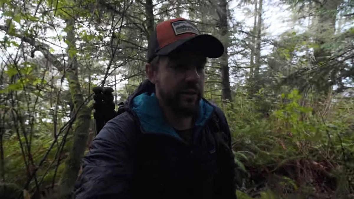 Evaluating moss-covered tree but deciding highlights in background are too distracting