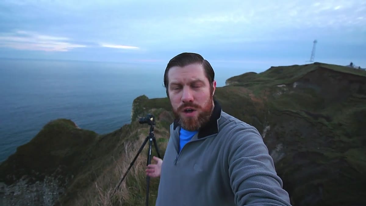 Canon 5D Mark IV with 6-stop ND filter attached to lens