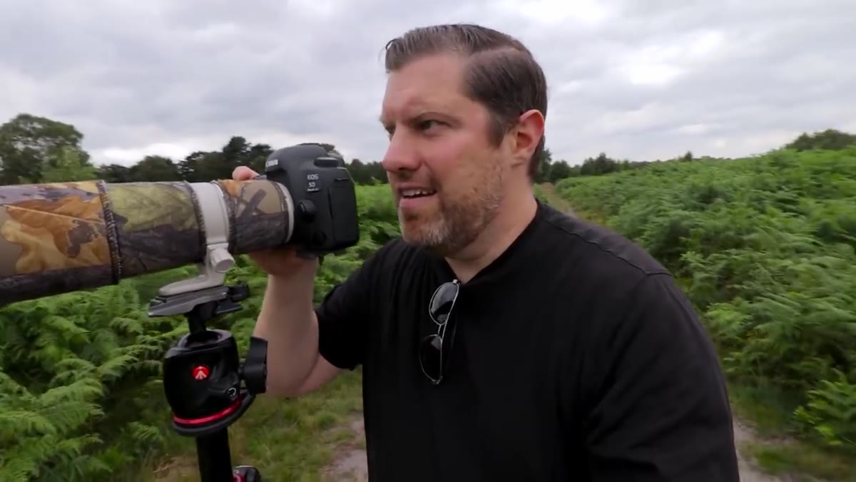 Camera settings showing ISO 1250 on Canon 5D Mark