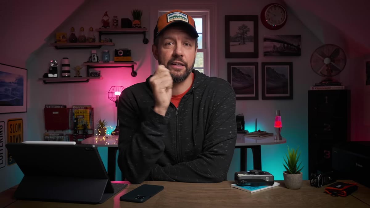 Mark describing Henry Turner leaving full-time job for landscape photography