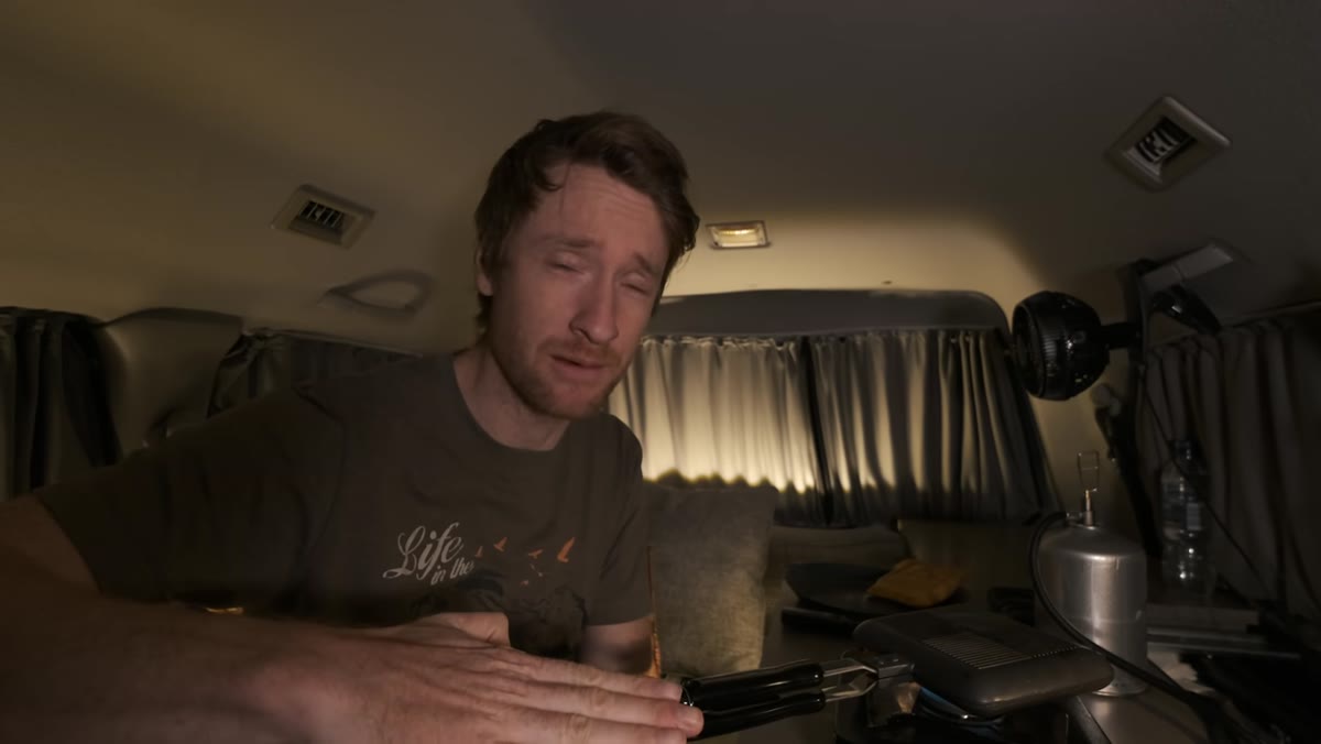 Heaton describing going from low motivation to high excitement