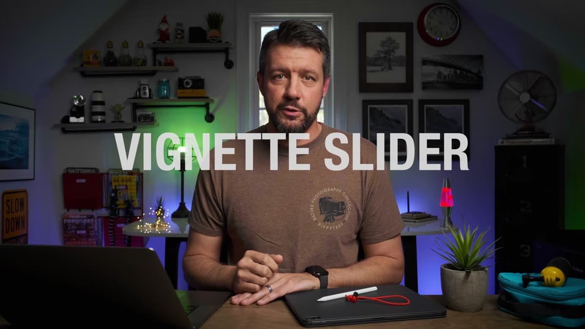 Lightroom Effects panel open showing Post-Crop Vignetting sliders