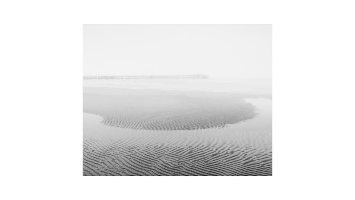 Final favorite image of the day, pier framed by water&rsquo;s edge