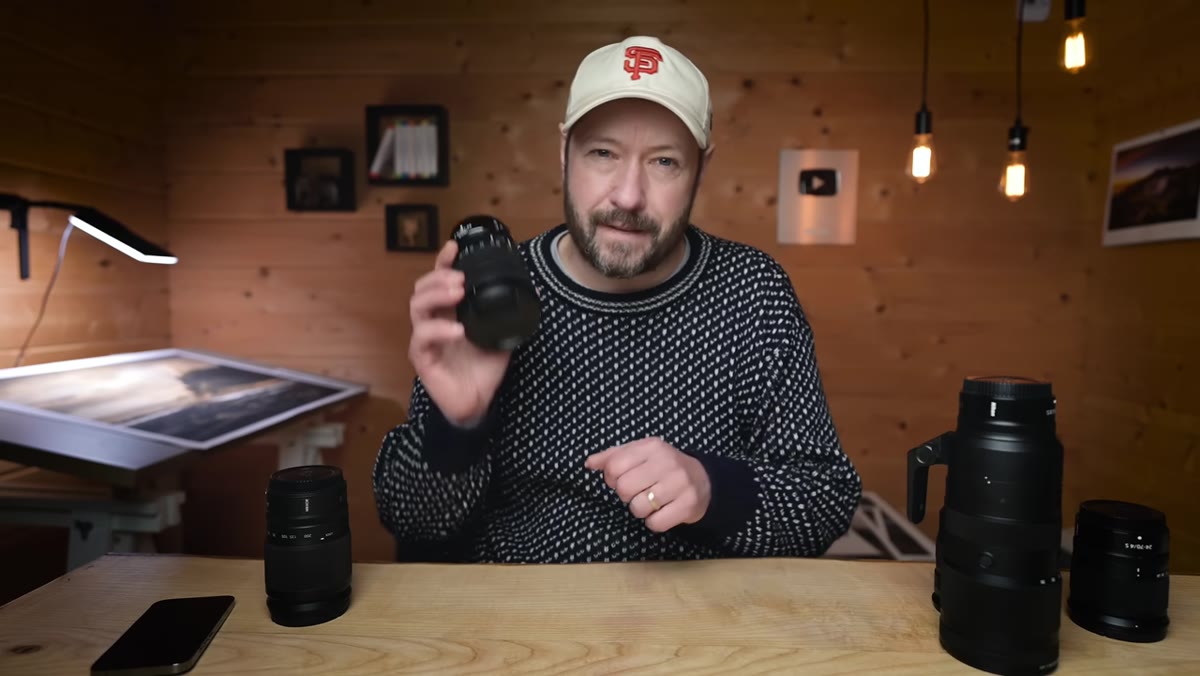Danson discussing the 120-200mm range as a real but quantified compromise