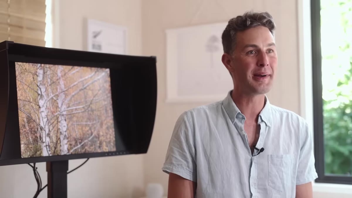 Young describing his transition from wildlife to landscape photography