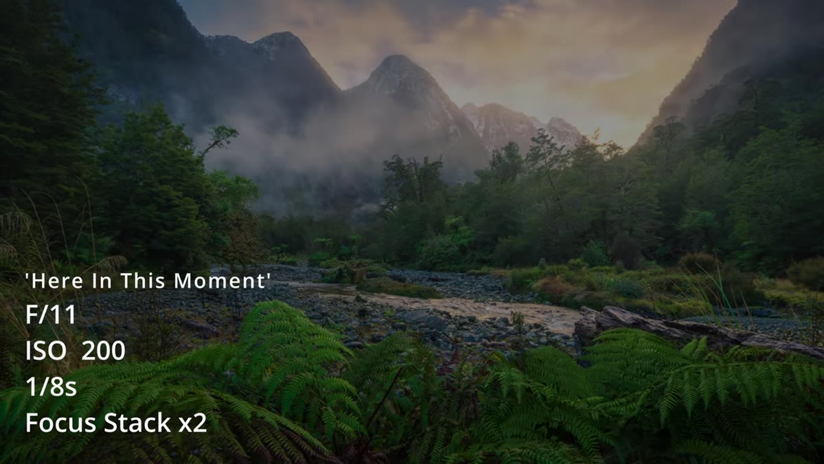William describing a mountain scene he couldn&rsquo;t have planned