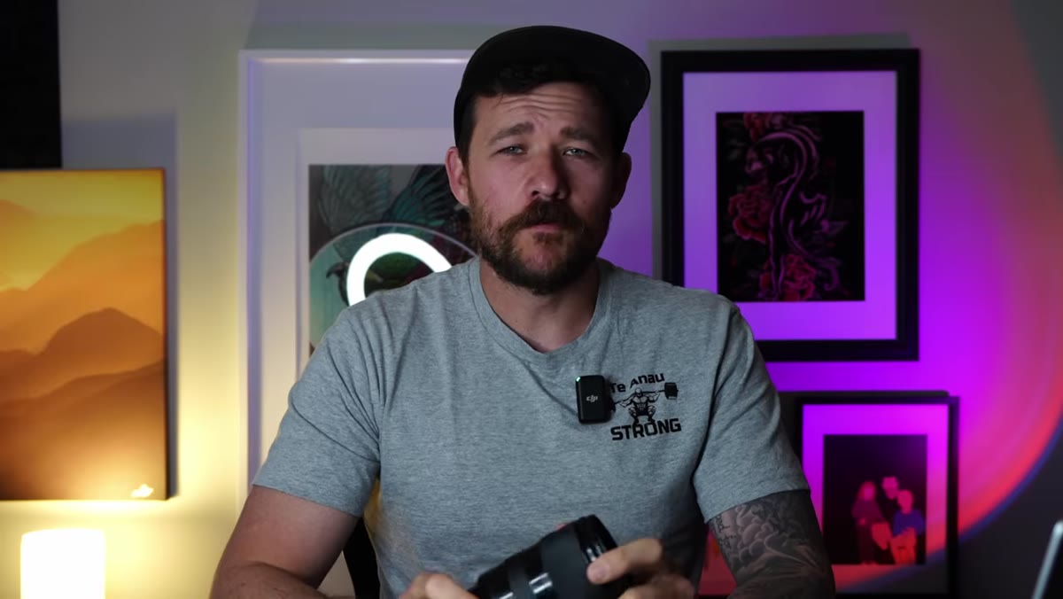 Patino describing early preference for ultra-wide and telephoto lenses