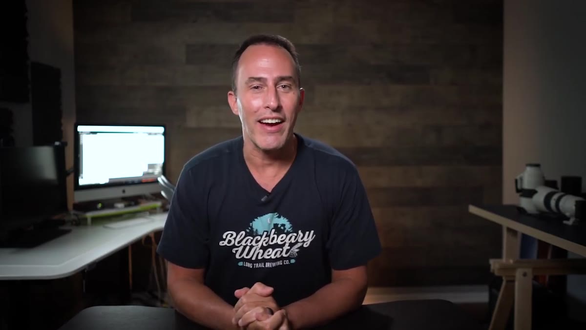 Matt introducing the Orton Effect concept on screen