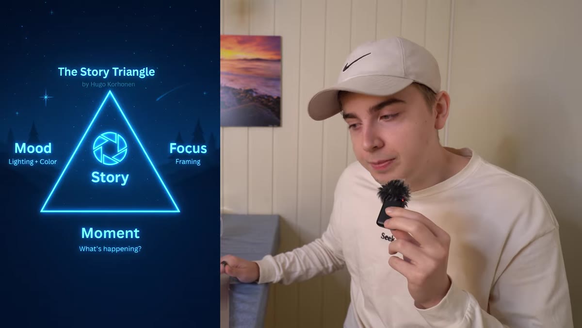 Side-by-side comparison of photos with clear vs. unclear subject