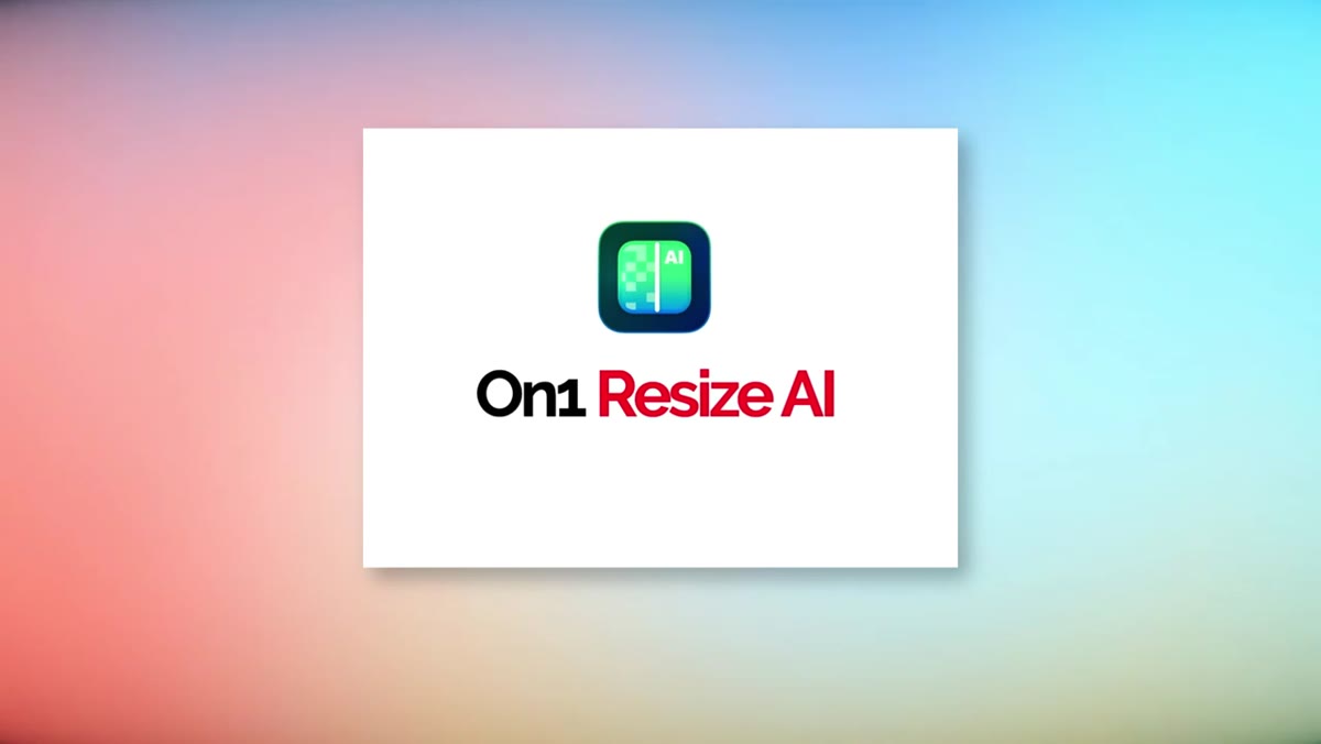 ON1 Resize AI with percentage field set and preview rendering