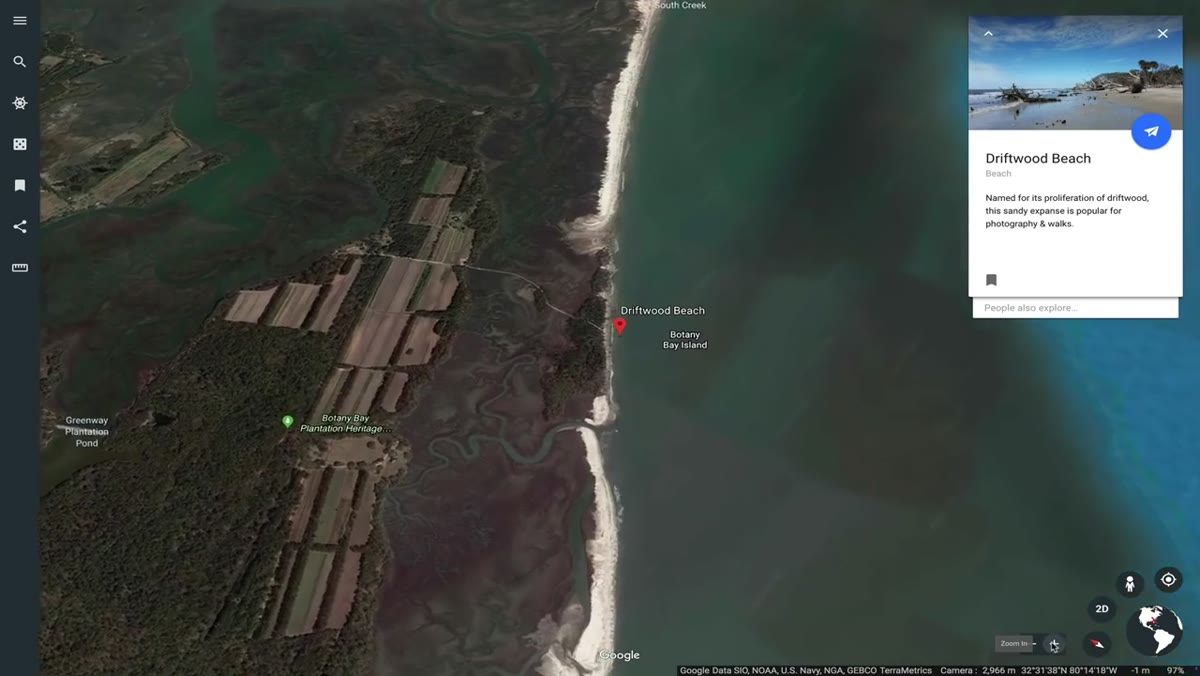 Discussing virtual scouting tools like Google Earth and weather apps
