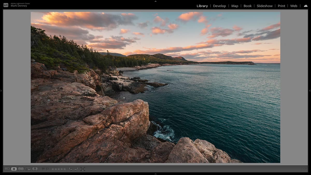 Ultra-wide frame showing geometric distortion at edges of image