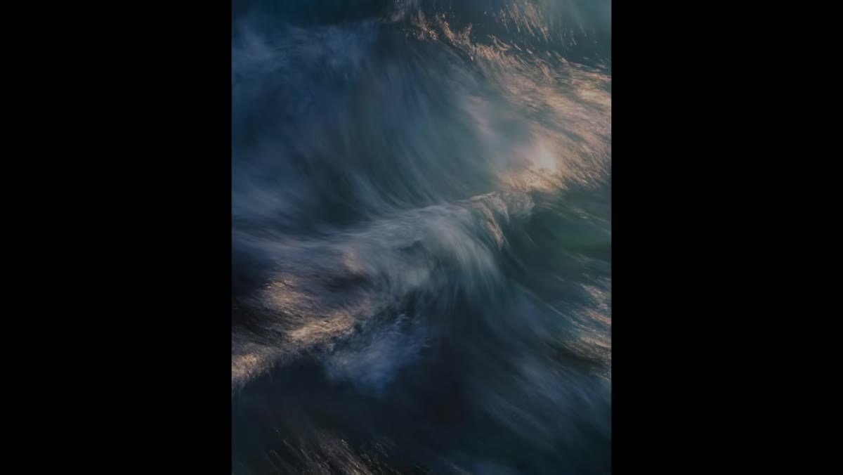 Multiple frames being shot in quick succession at the river