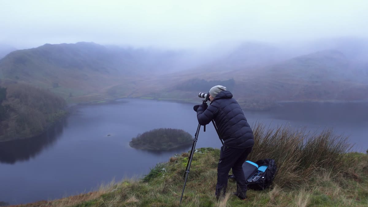 Adam explaining his view on shooting well-known or honeypot locations
