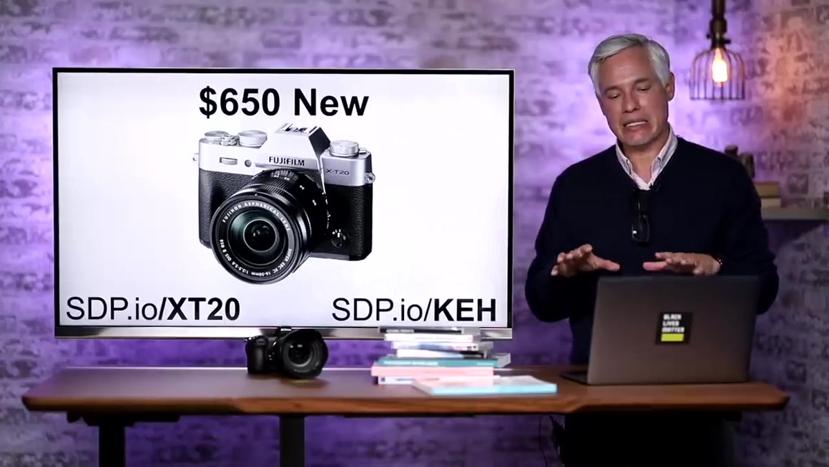 Fujifilm X-T20 displayed as entry-level recommendation