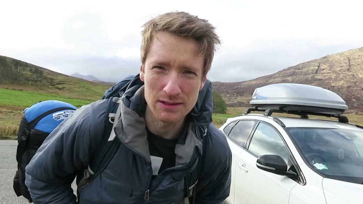 Thomas explaining the ferry logistics to the Outer Hebrides
