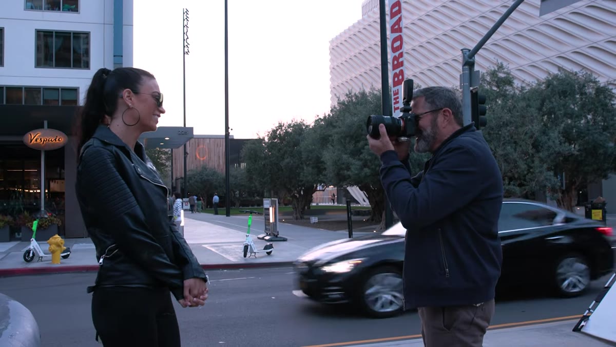 Jay referencing the 15-minute window for blue hour shooting