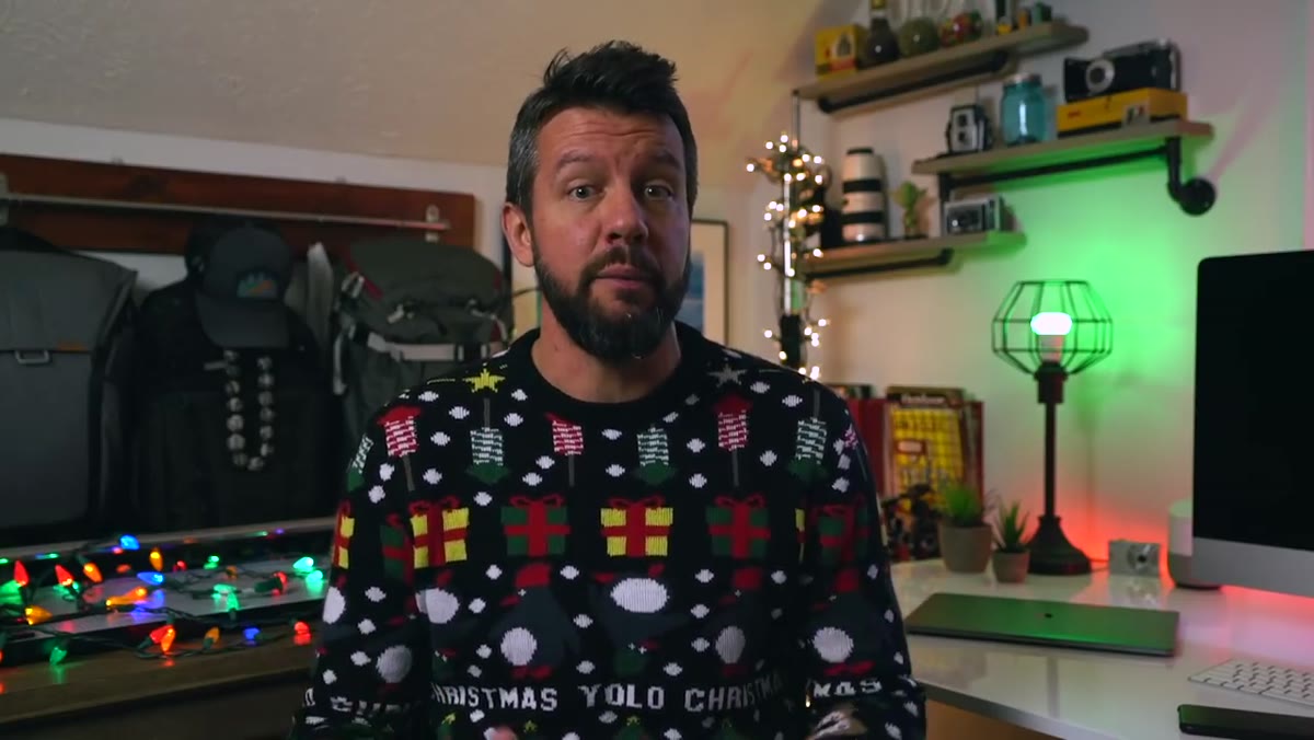 Mark recounts his rote marketing consultant answer
