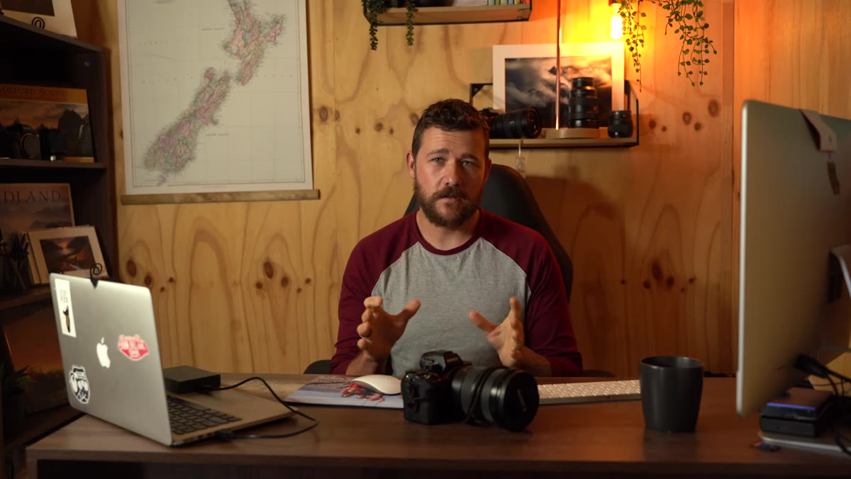Exposure compensation dial being adjusted on camera